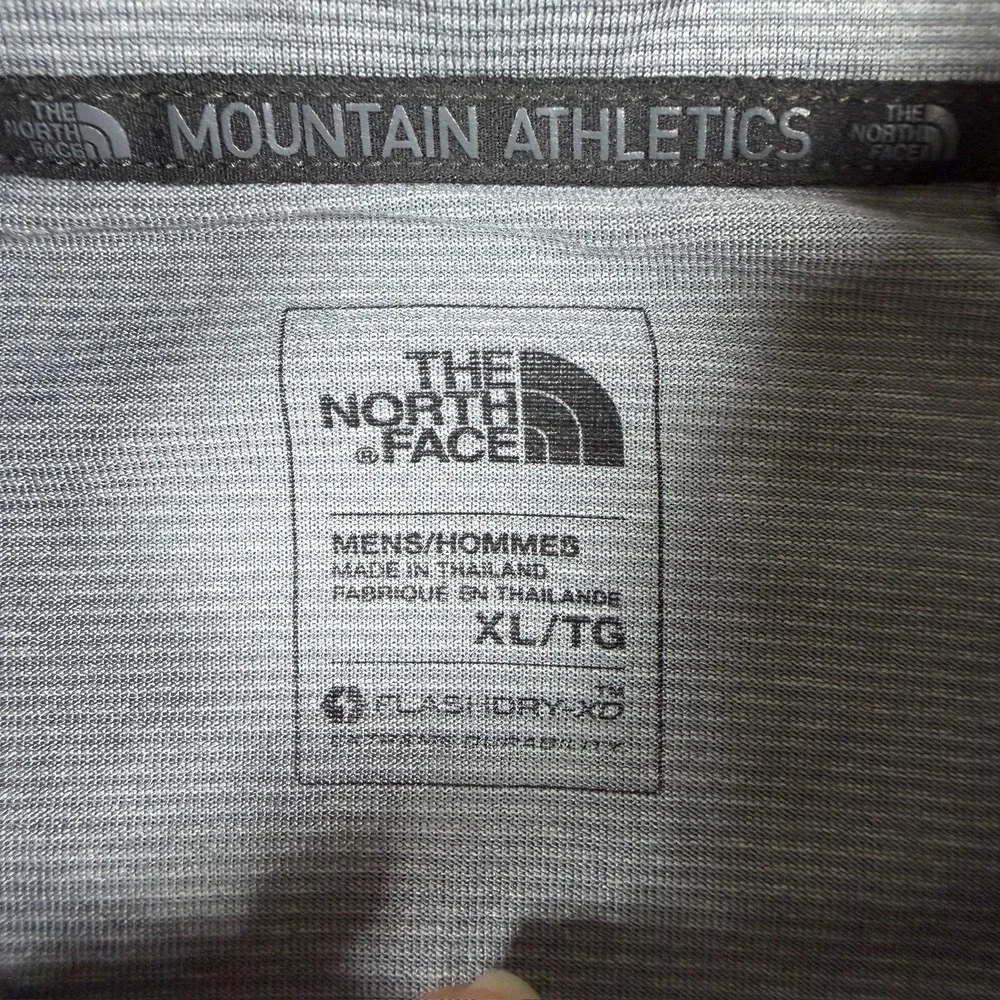The North Face Pullover Jacket Mens XL Gray FlashDry XD Hiking